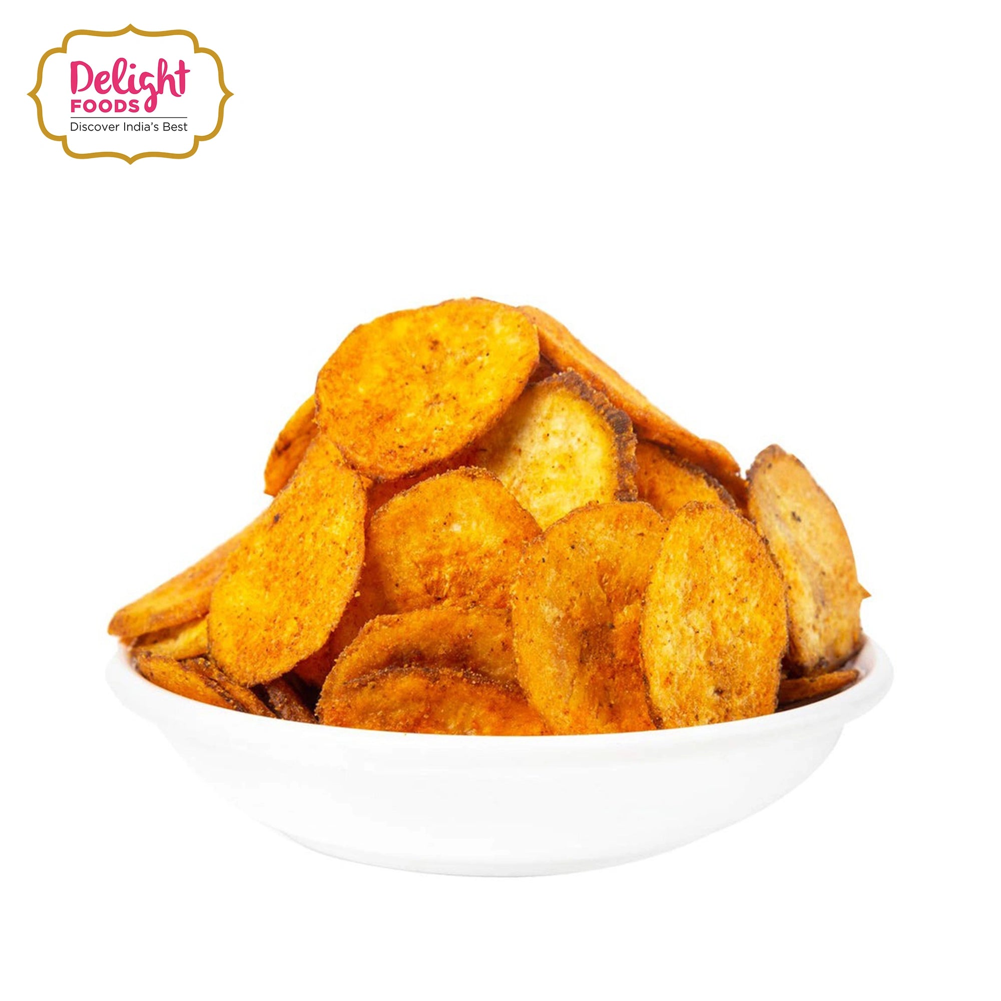 Chilli Banana Chips in bowl