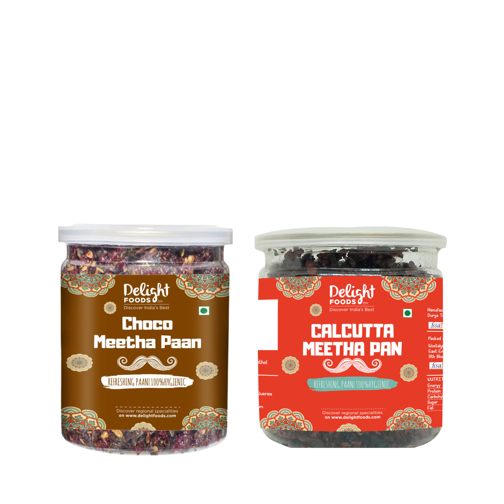 Calcutta Paan + Choco Paan - Delight Foods