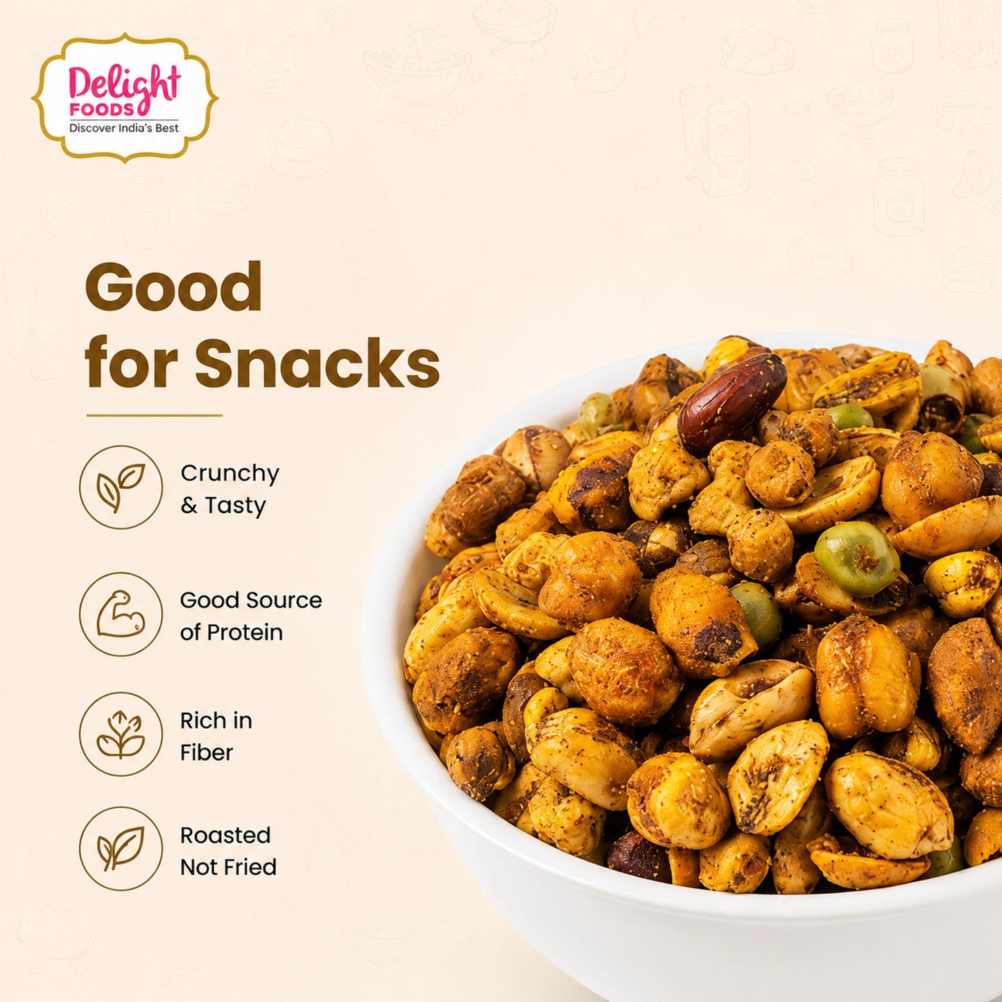 Cocktail Masala Nut Mix - 300g