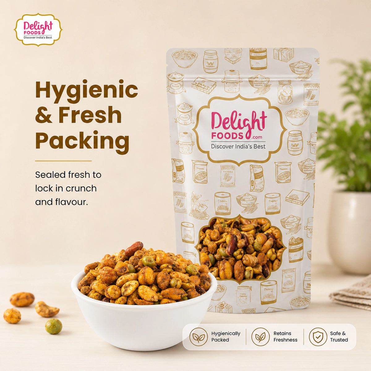 Cocktail Masala Nut Mix - 300g