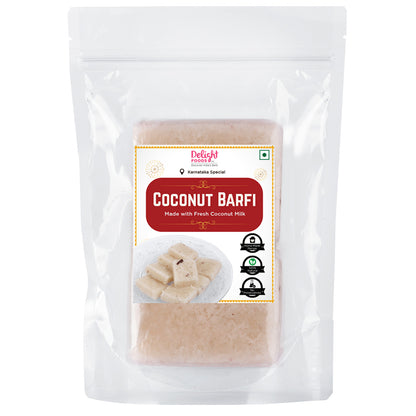 Coconut Barfi 325g - Delight Foods