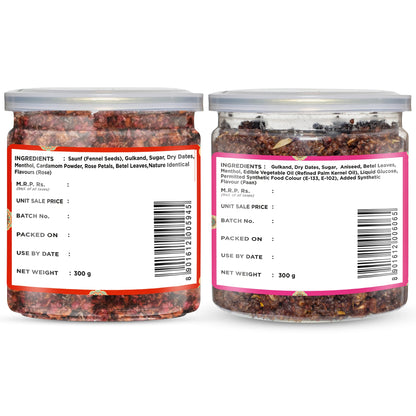 Calcutta Paan + Gulkand Paan (300g each)