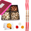 Premium Dry Fruits Gift Box 400g + Rakhi Set