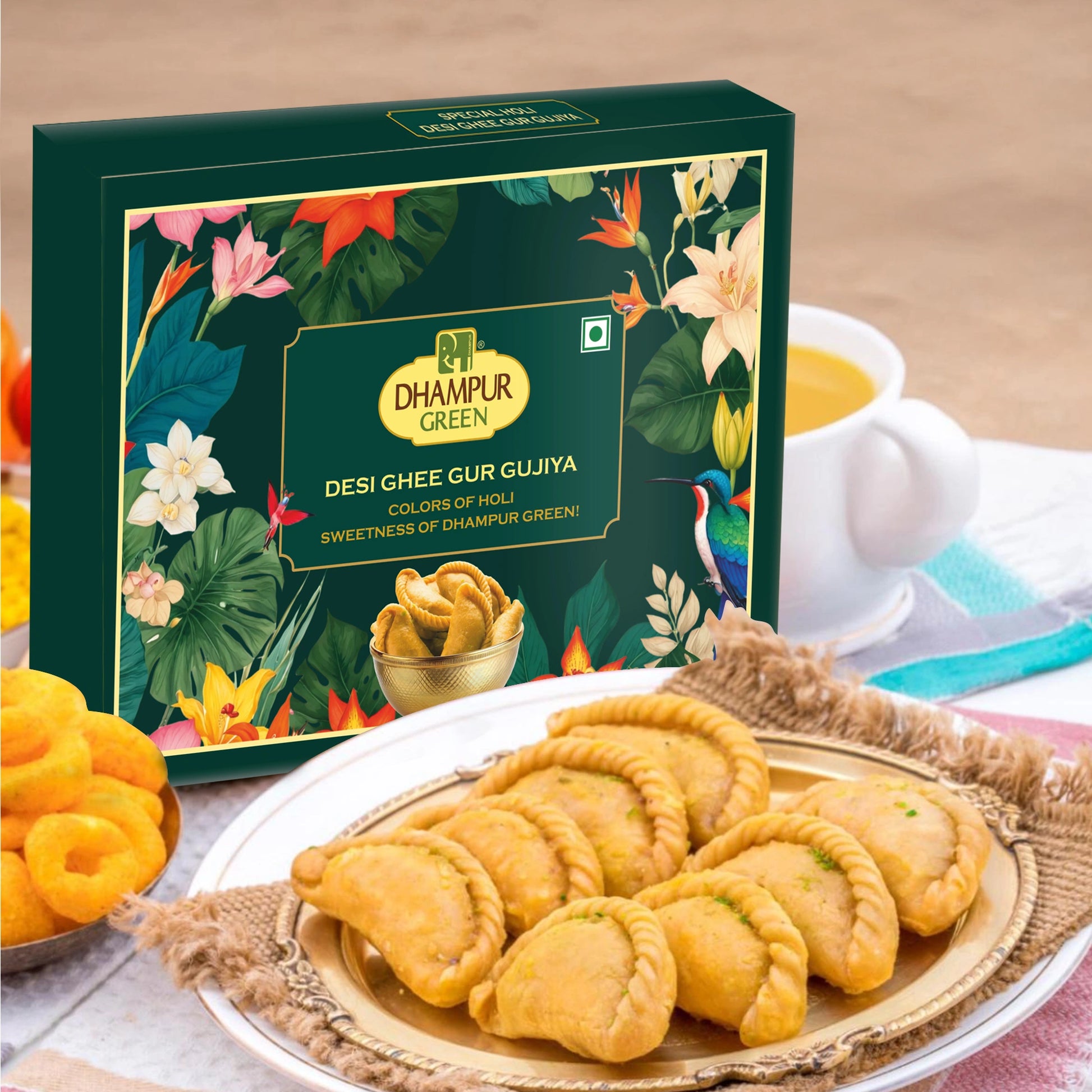 desi dhee gur gujiya