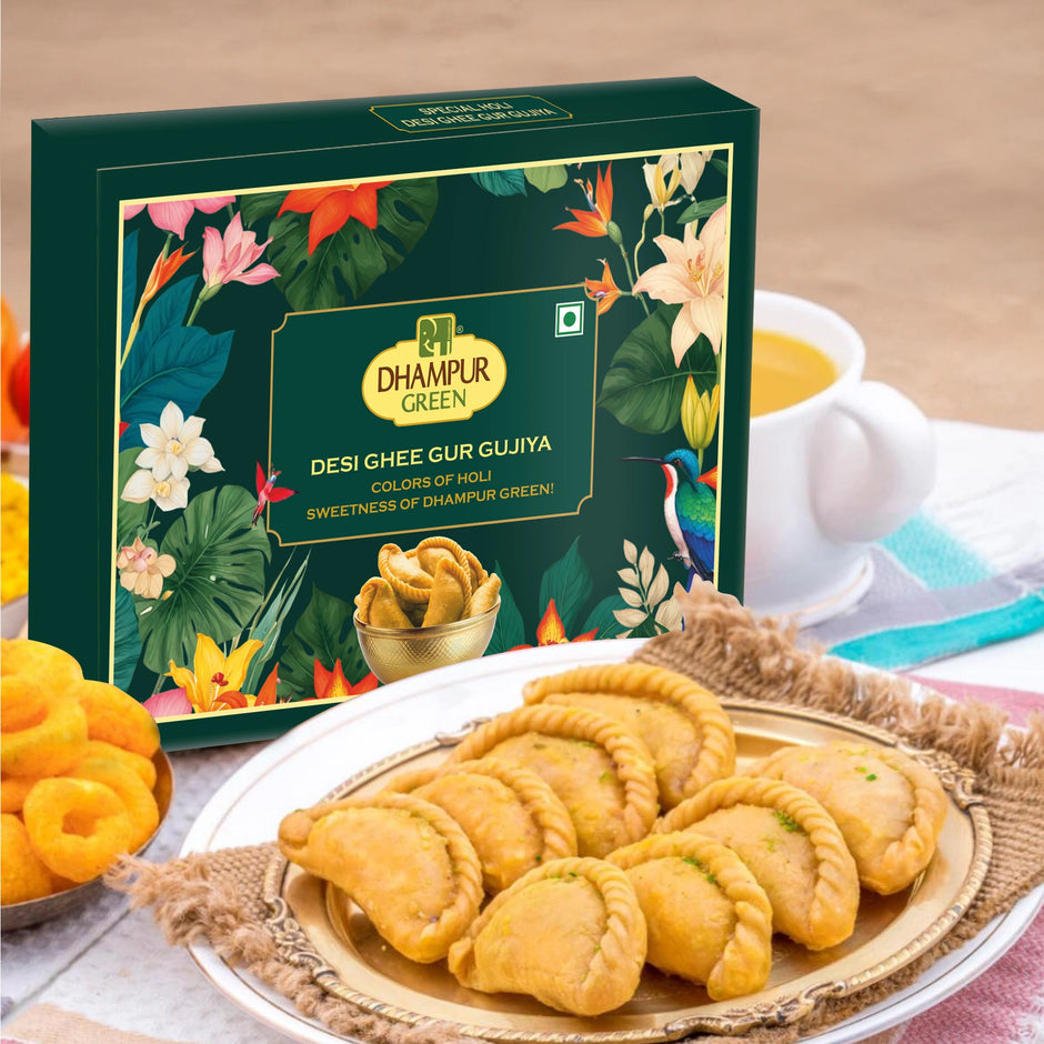 desi dhee gur gujiya