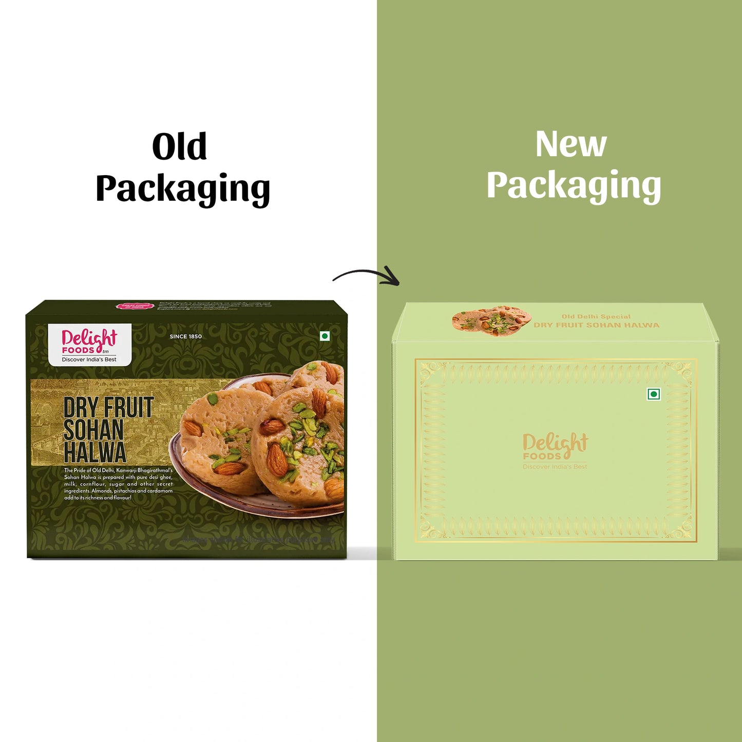 Dry fruit sohan halwa