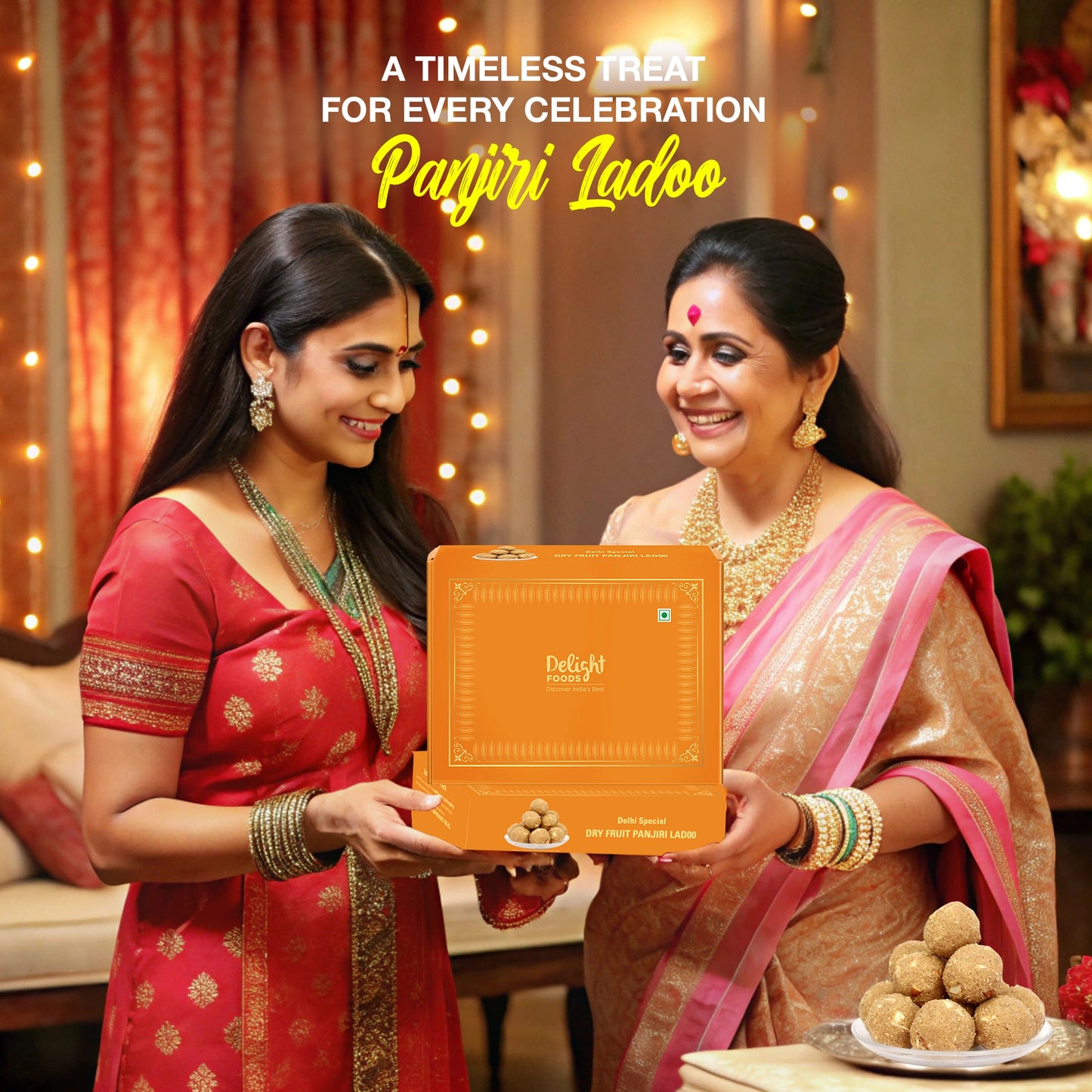 Dry Fruit Panjiri Ladoo