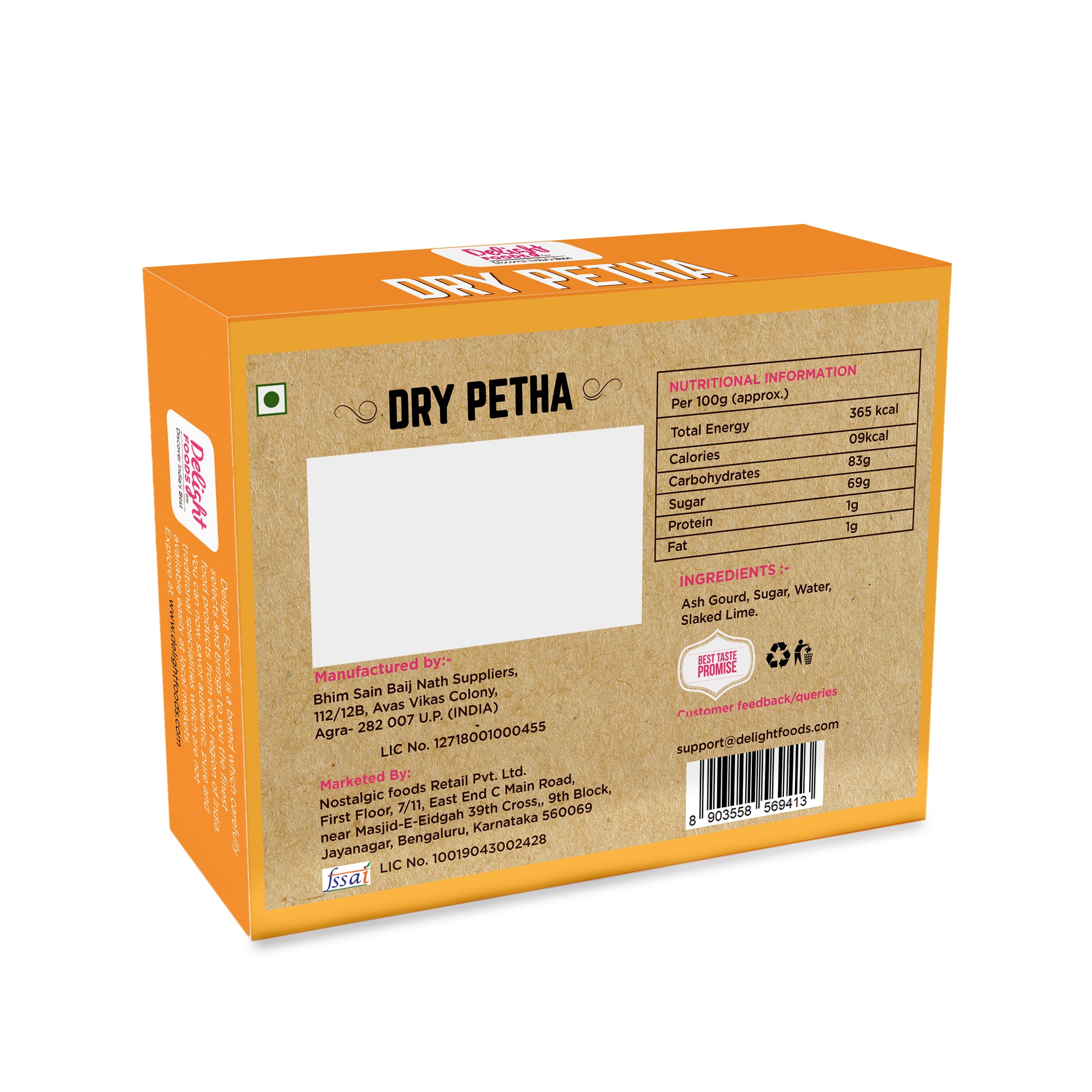 Dry Petha - Delight Foods
