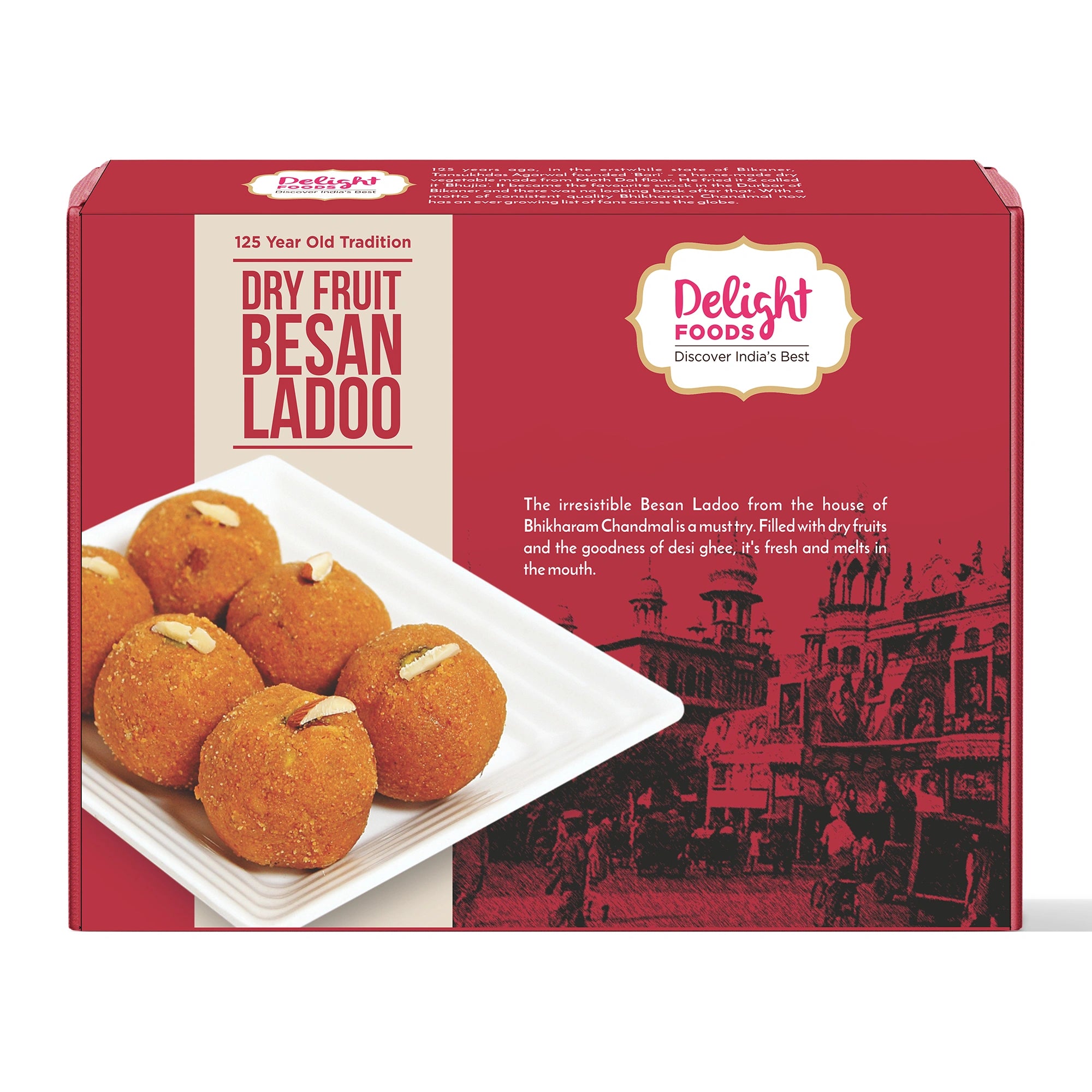 dry fruit besan ladoo
