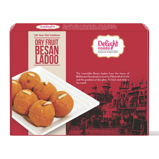 dry fruit besan ladoo