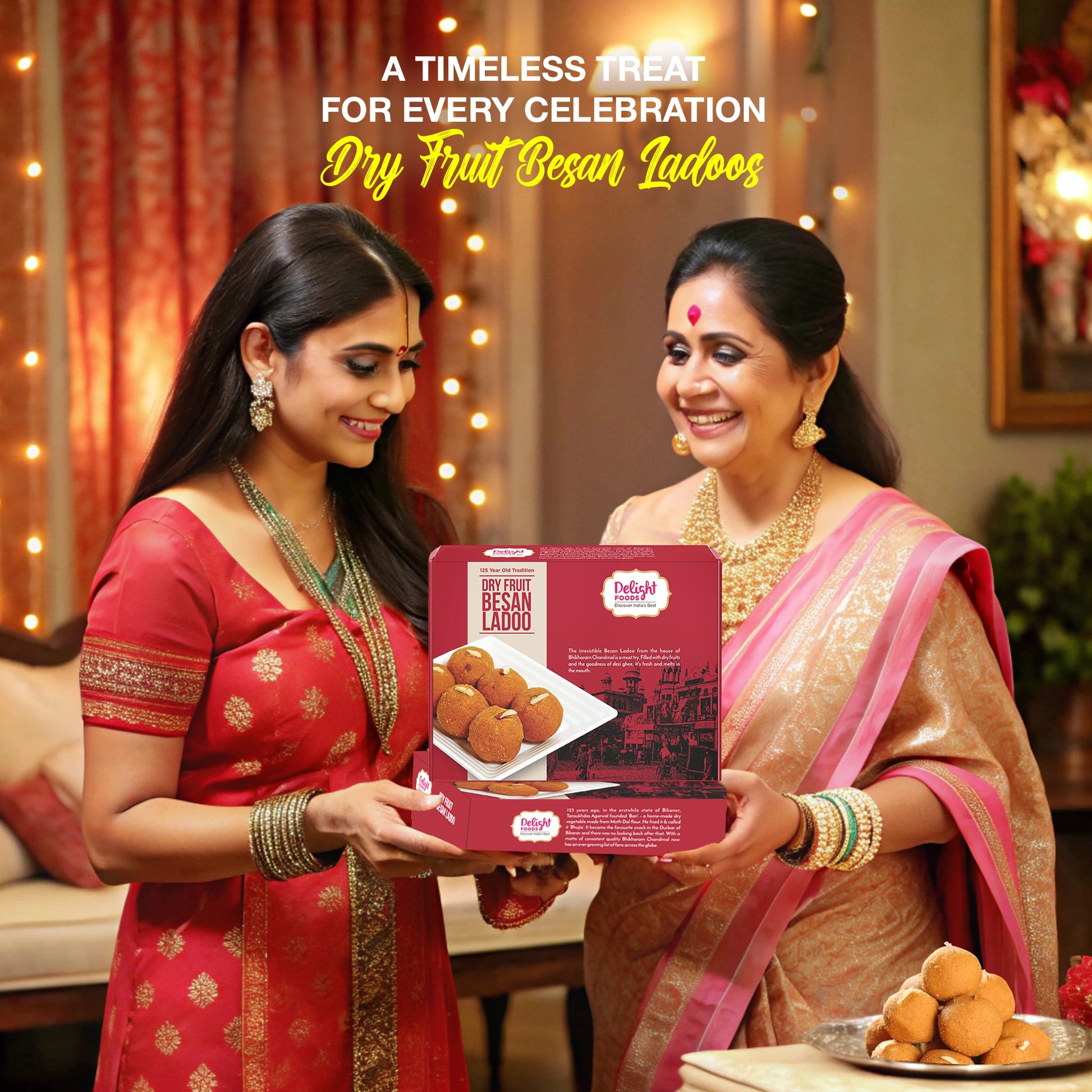 dry fruit besan ladoo