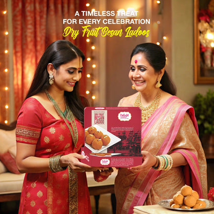 dry fruit besan ladoo