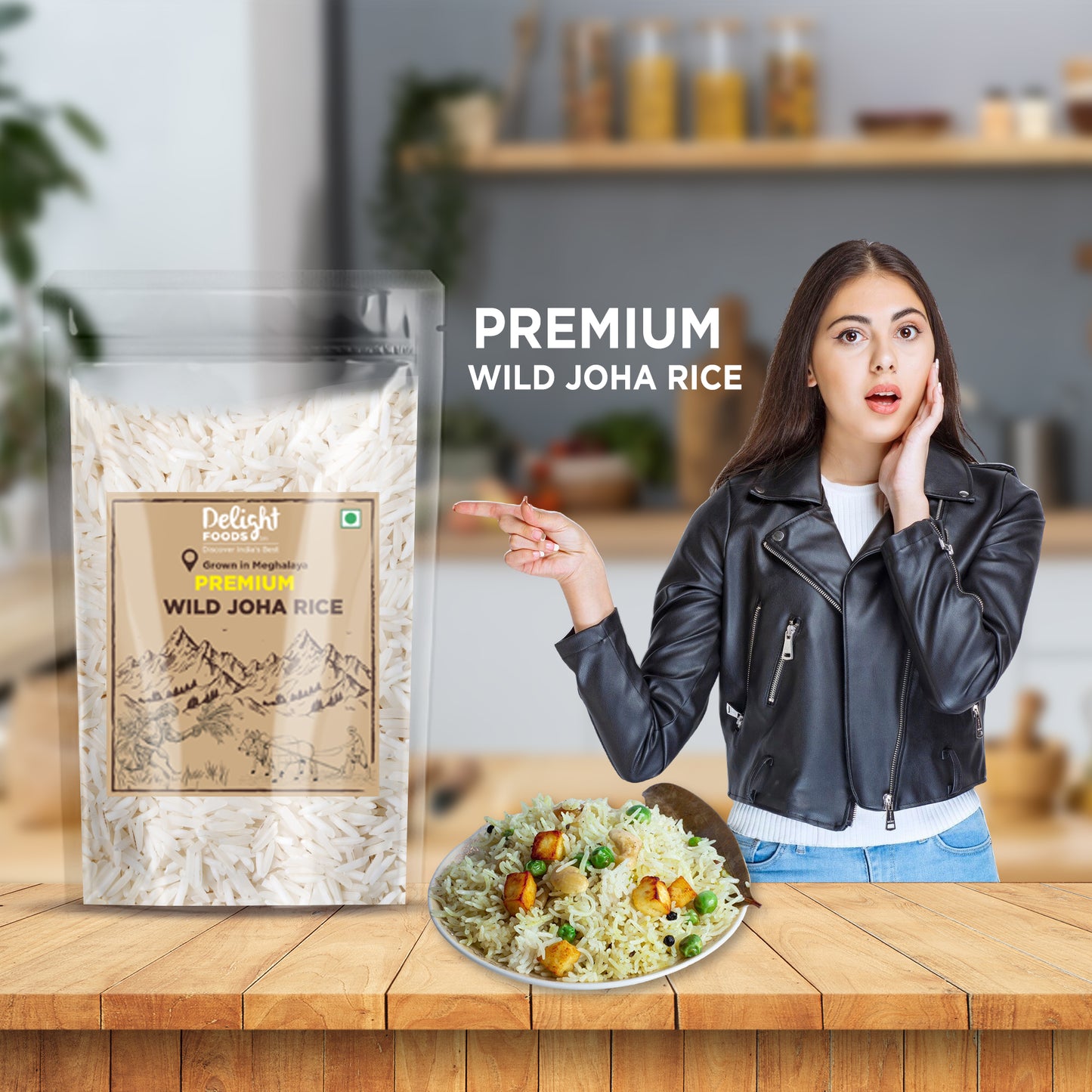 Premium Wild Joha Rice - 1Kg