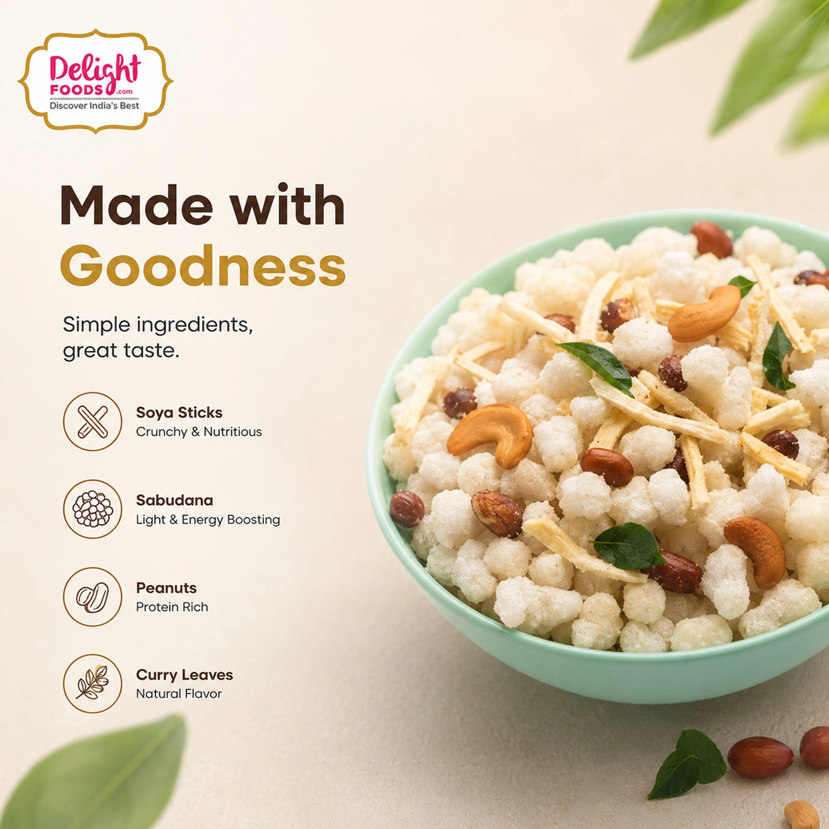jumbo sabudana mixture