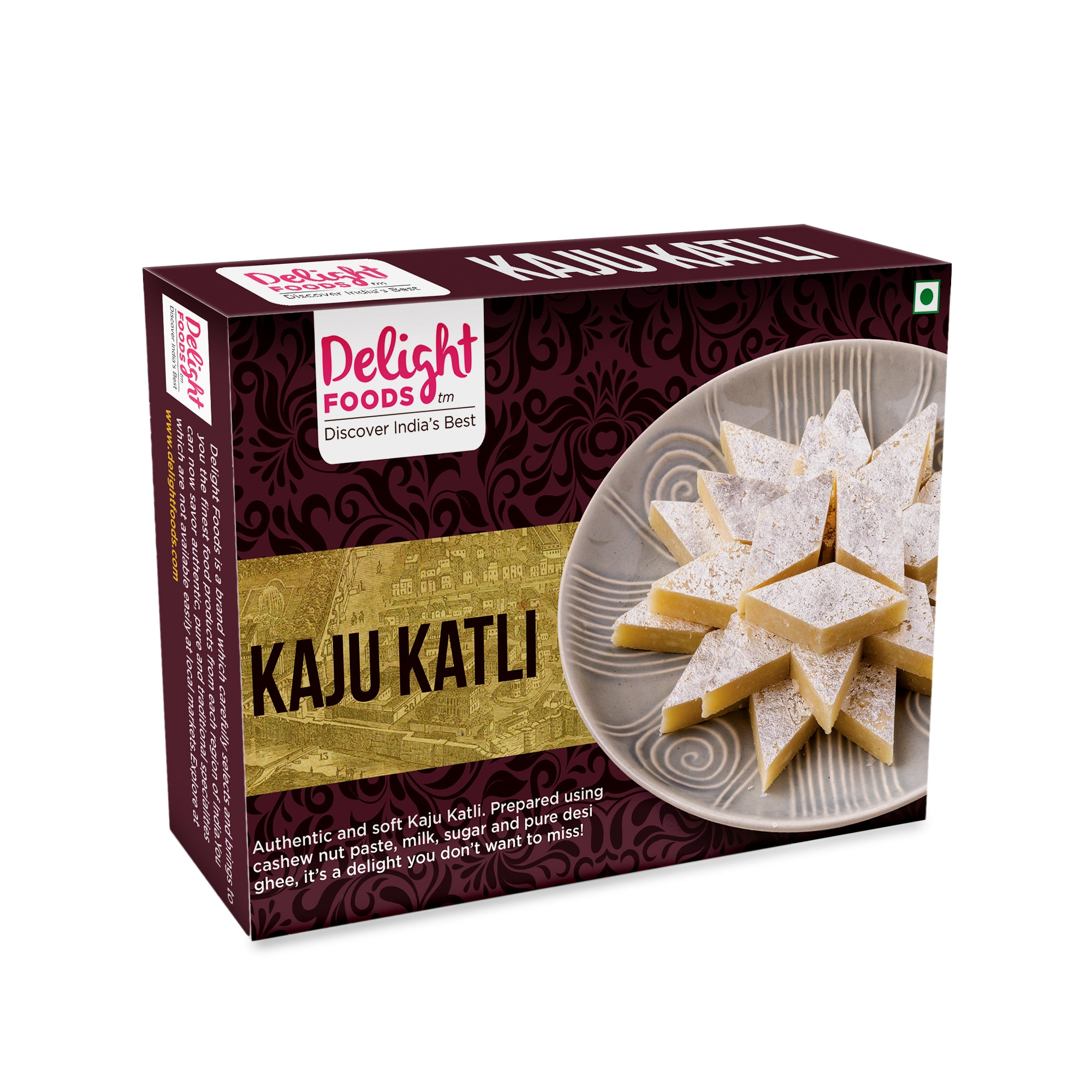 Kaju Katli - Delight Foods
