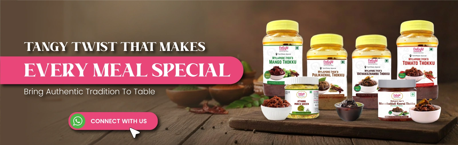 Regional Pickle and thokkus