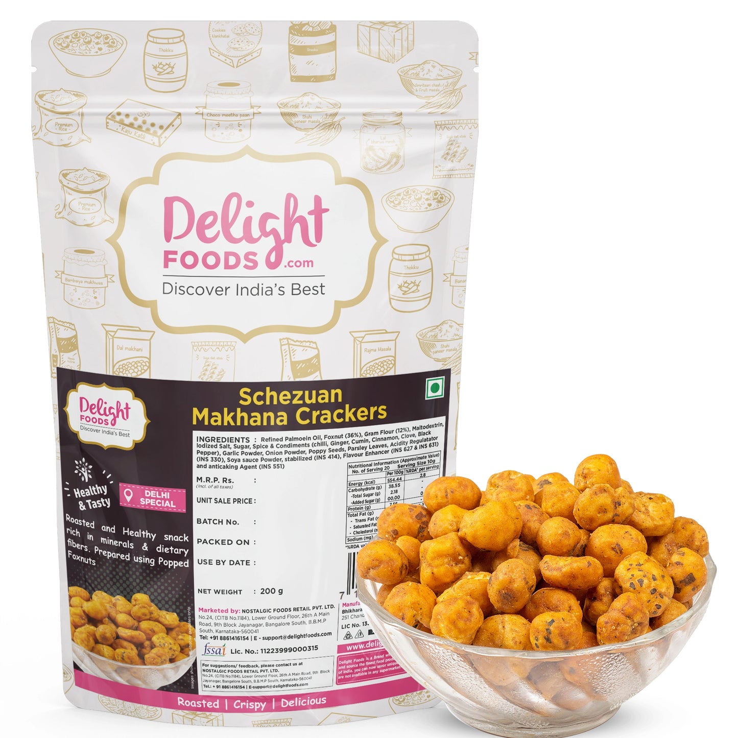 Makhana Crackers