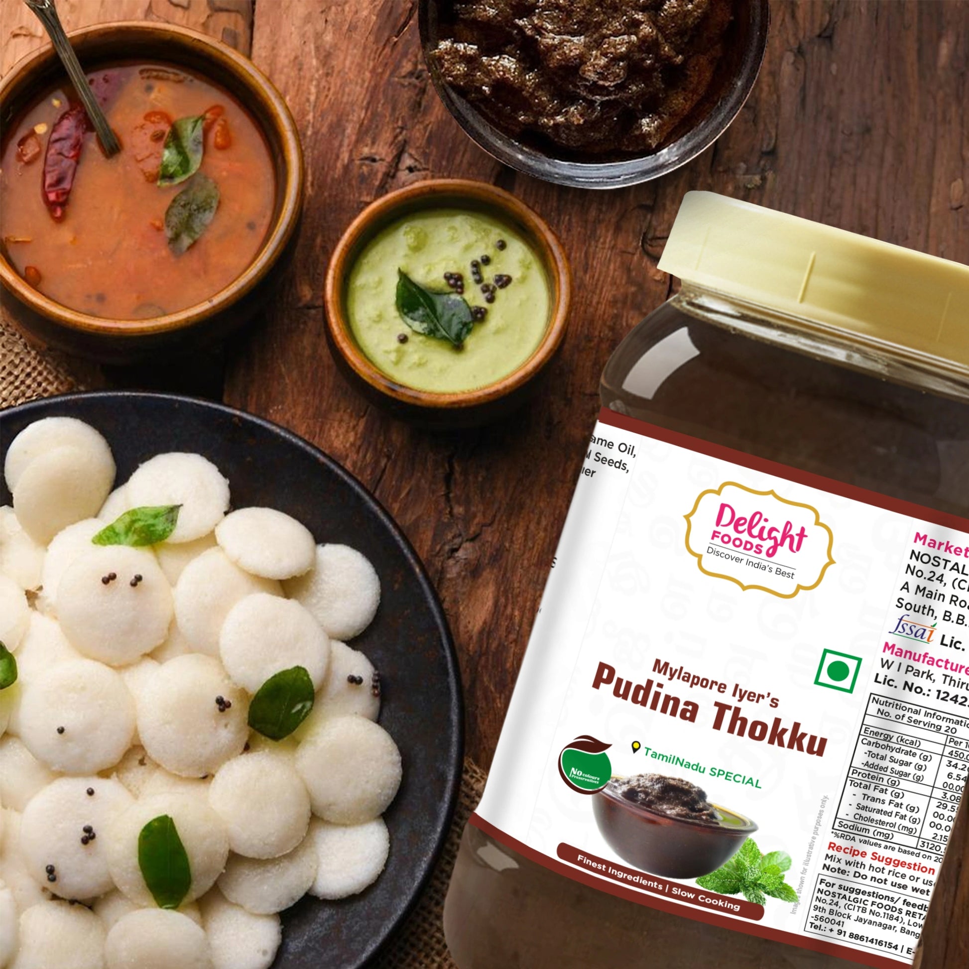 pudina thokku