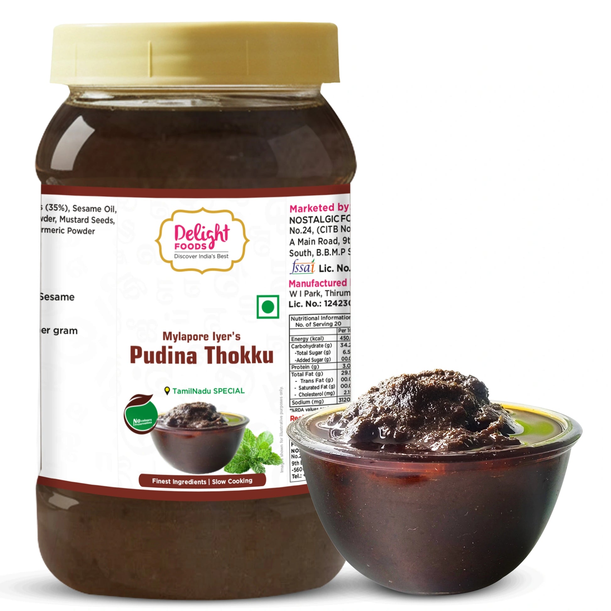 pudina thokku