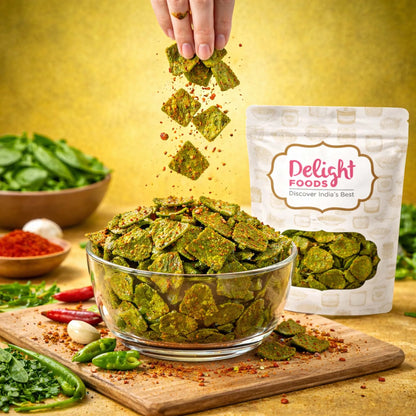 palak chips