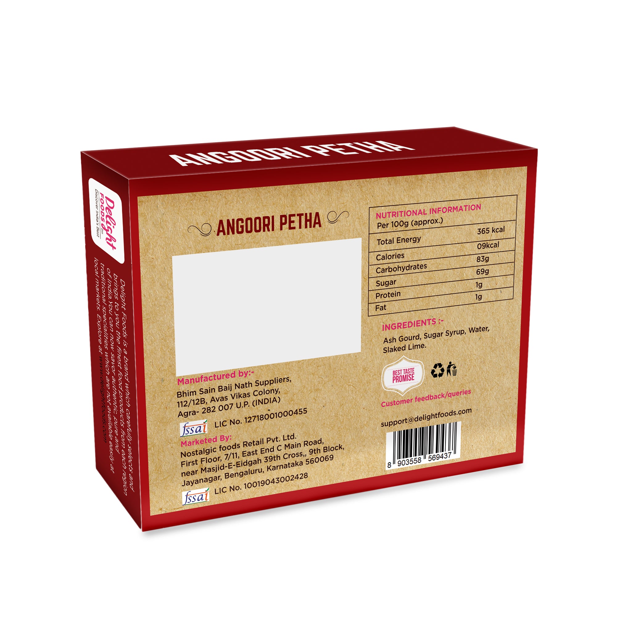 Angoori Petha - Delight Foods