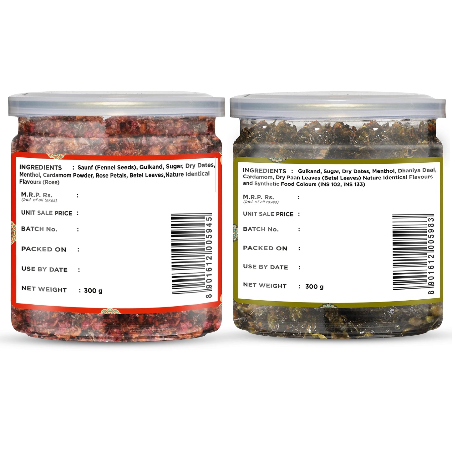 Calcutta Paan + Banarasi Paan