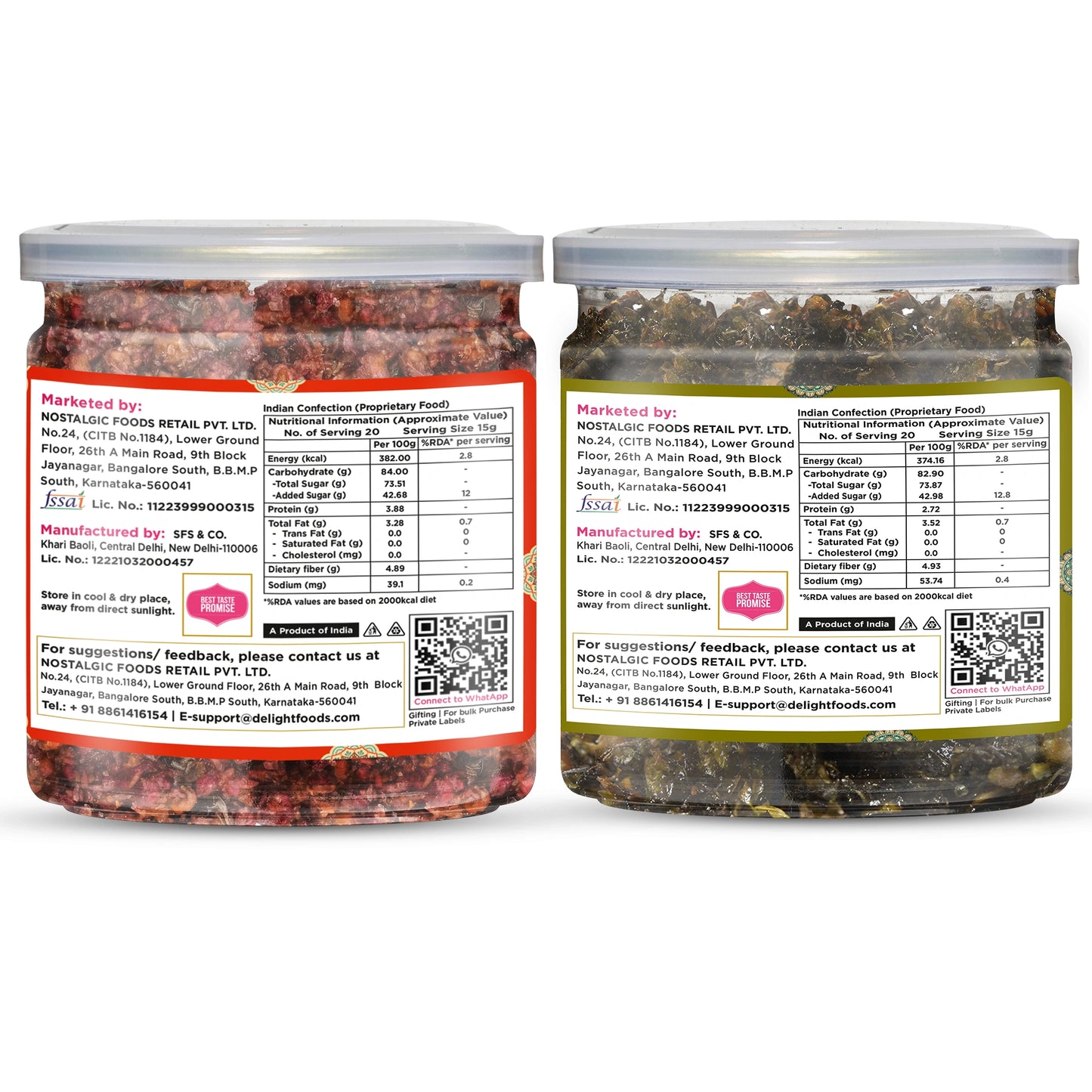 Calcutta Paan + Banarasi Paan