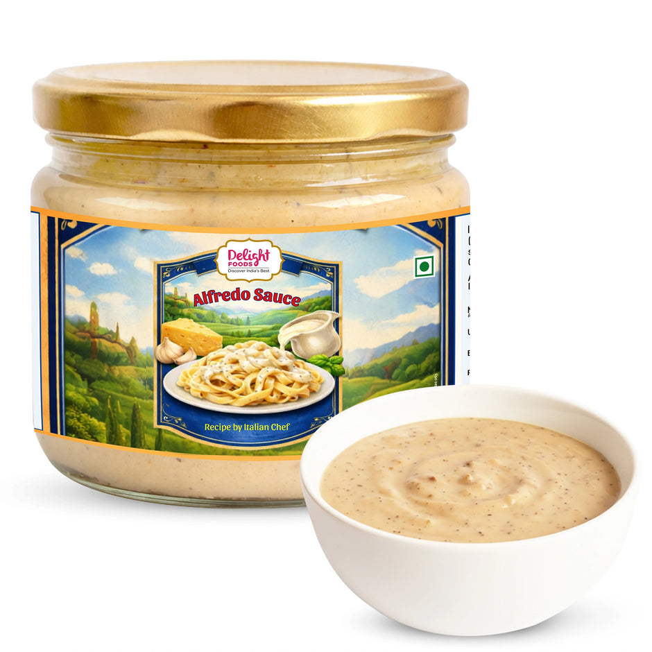 Jar of Alfredo Pasta sauce 