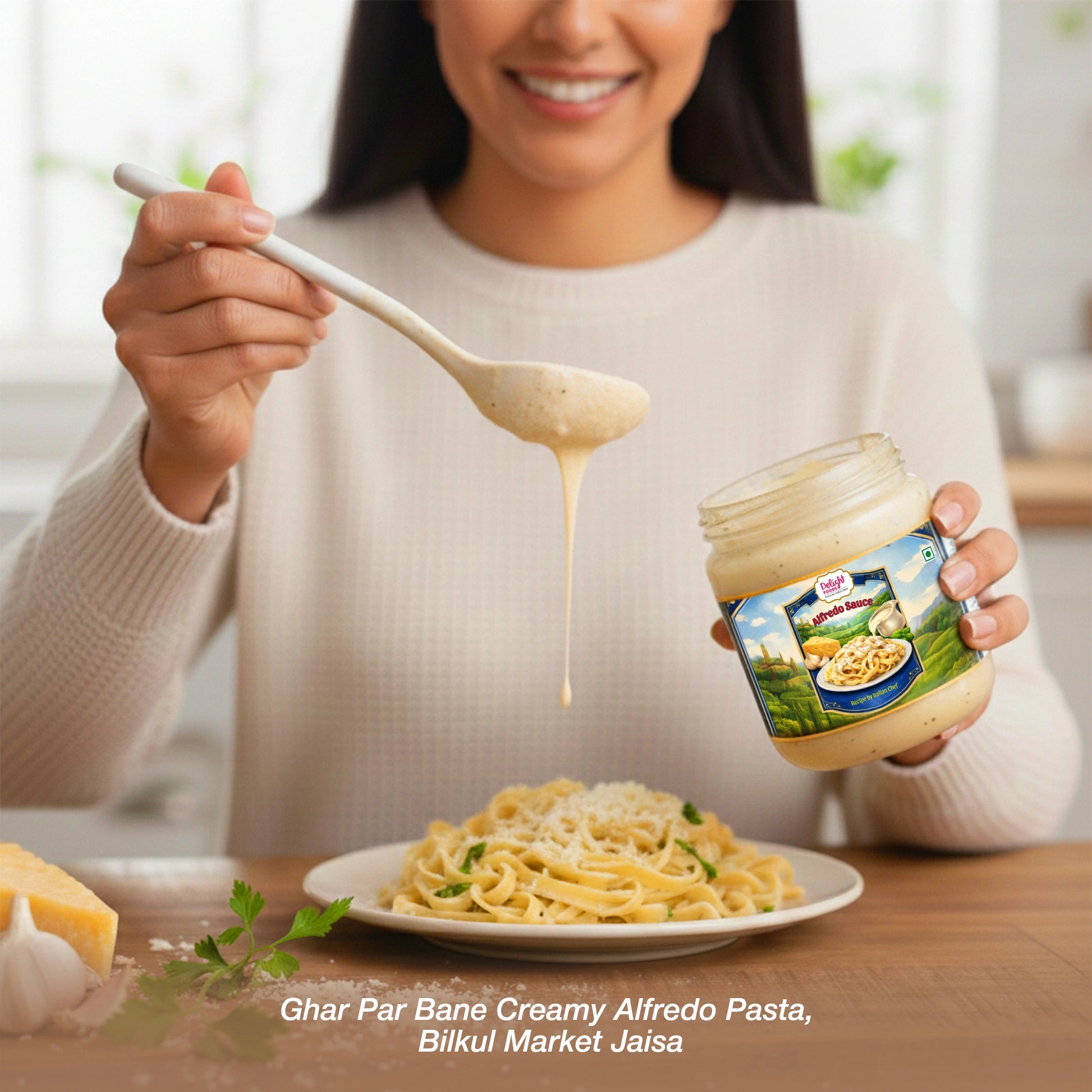 Alfredo pasta sauce