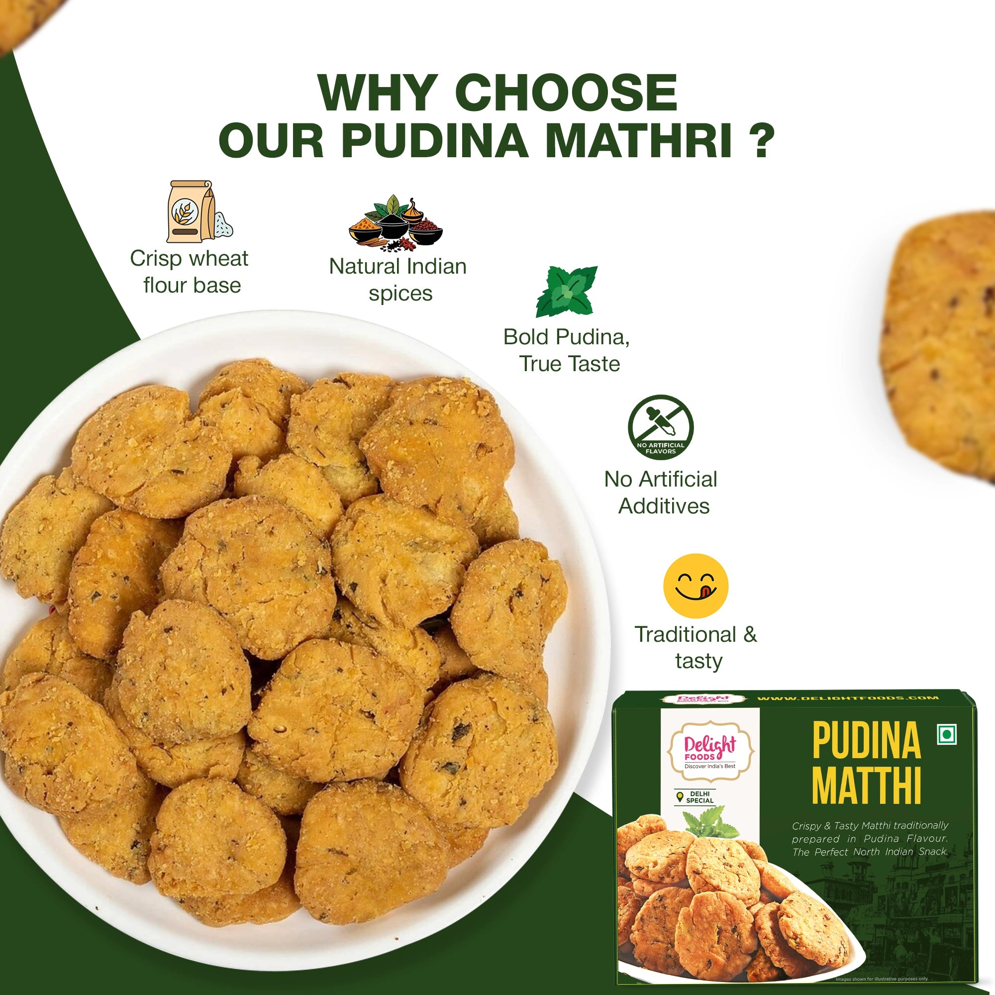 Pudina Mathri