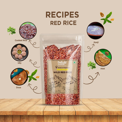 Premium Wild Red Rice -1 Kg