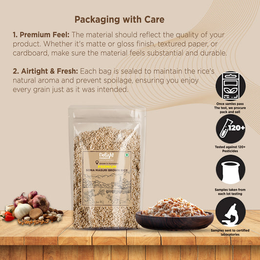sona masuri brown rice