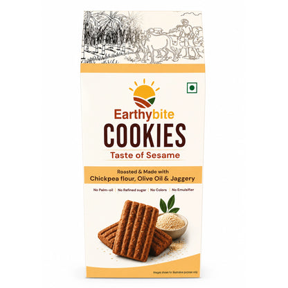 Sesame Cookies – Healthy Jaggery Snack - 200g