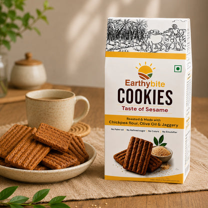 Sesame Cookies – Healthy Jaggery Snack - 200g