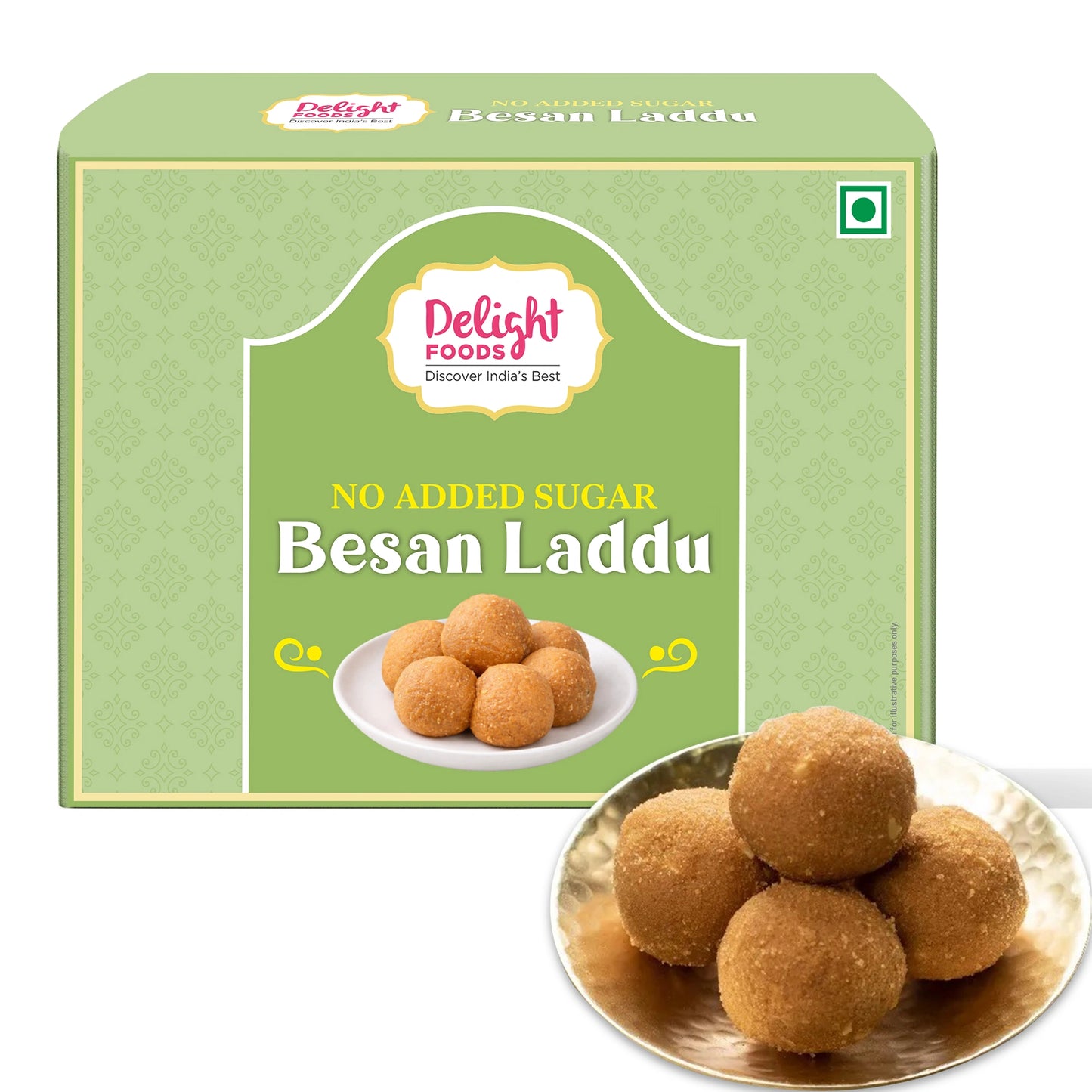 Sugar free besan laddu
