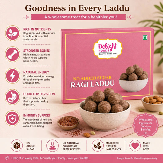 Sugar Free Ragi Laddu (400g)