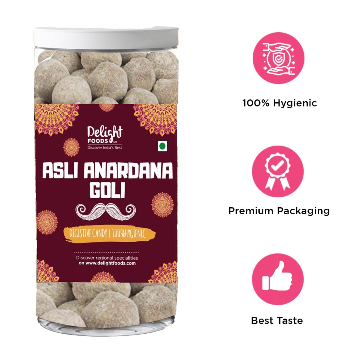 Asli Anardana Goli 300g - Delight Foods