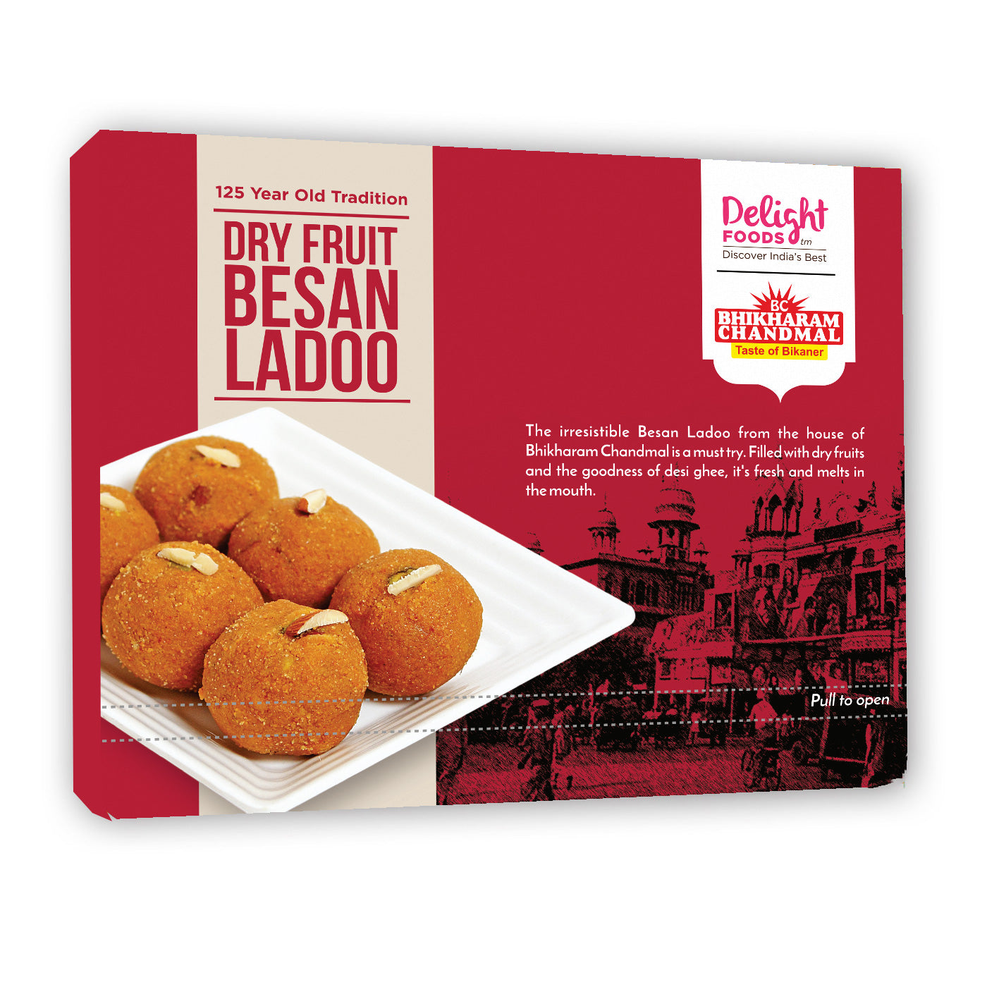 Dry Fruit Besan Ladoo - Delight Foods