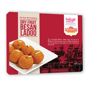 Dry Fruit Besan Ladoo - Delight Foods
