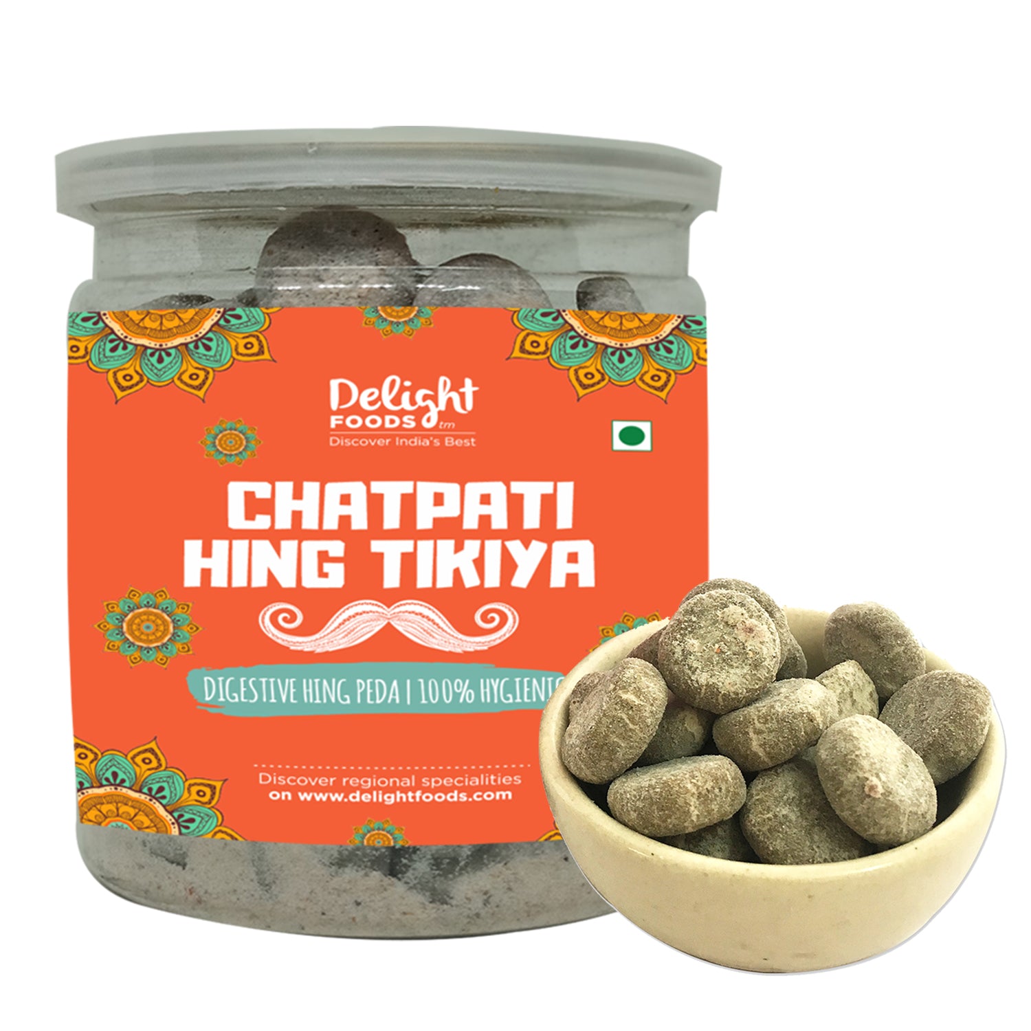 Chatpati Hing Tikiya - Delight Foods