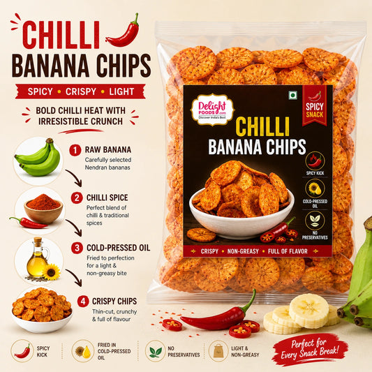 chilli banana chips