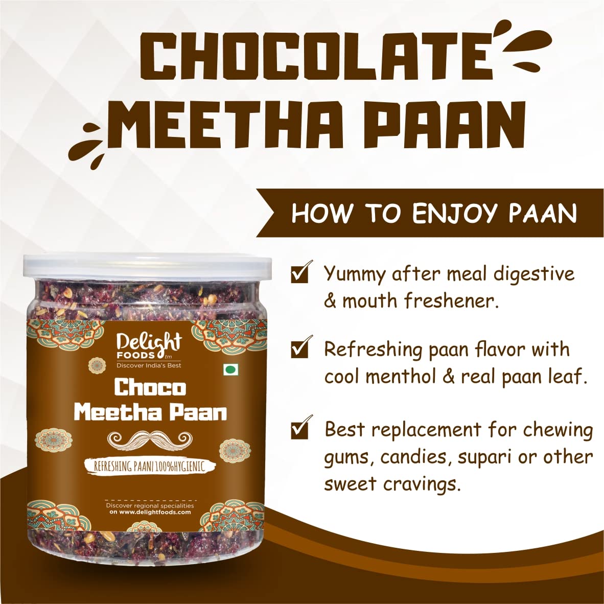 Choco Meetha Paan - Delight Foods