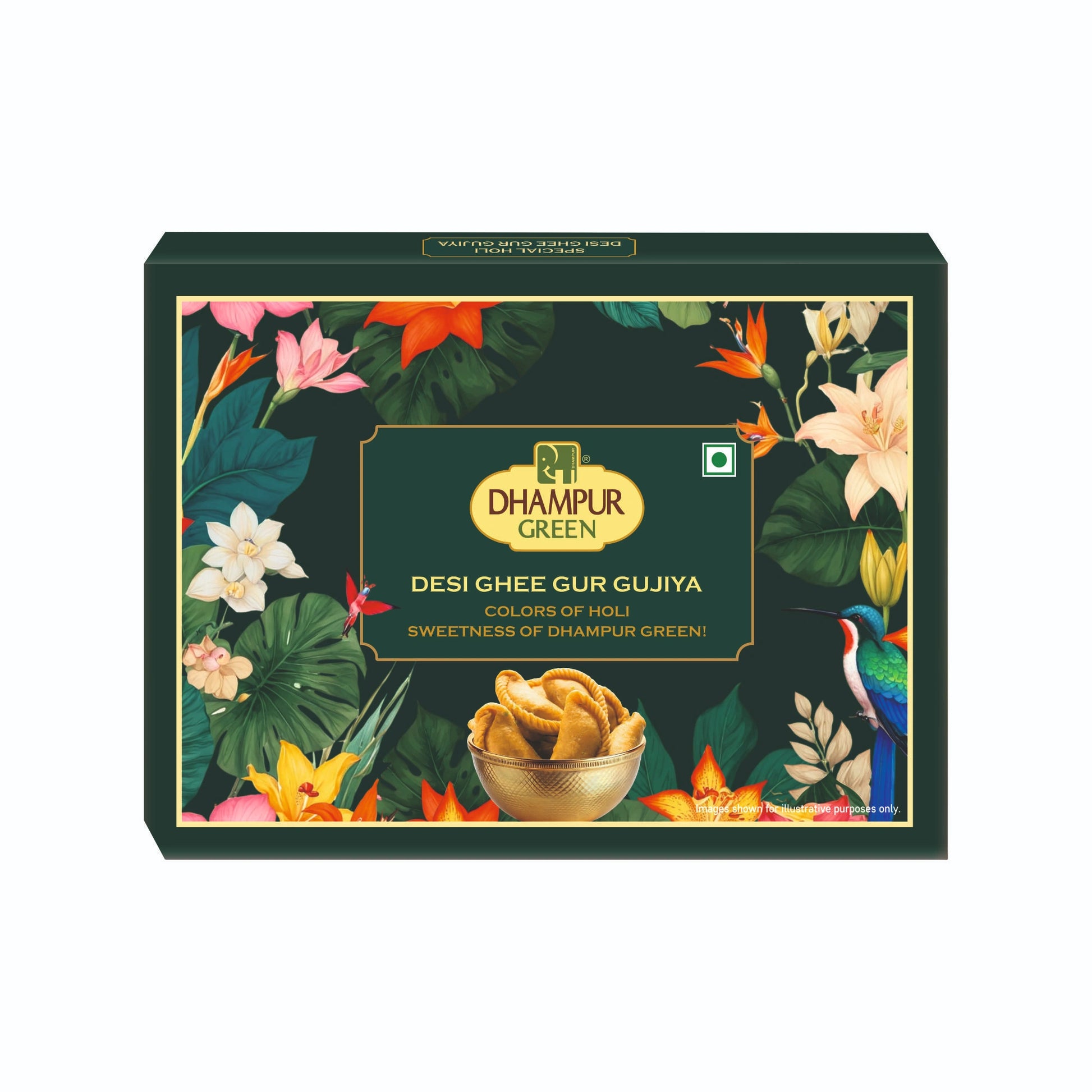 desi ghee gur gujiya