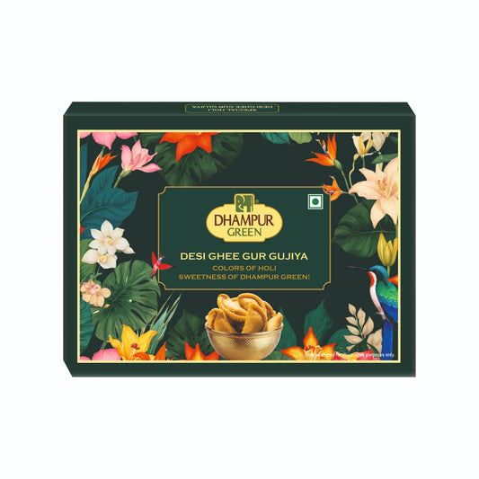 desi ghee gur gujiya