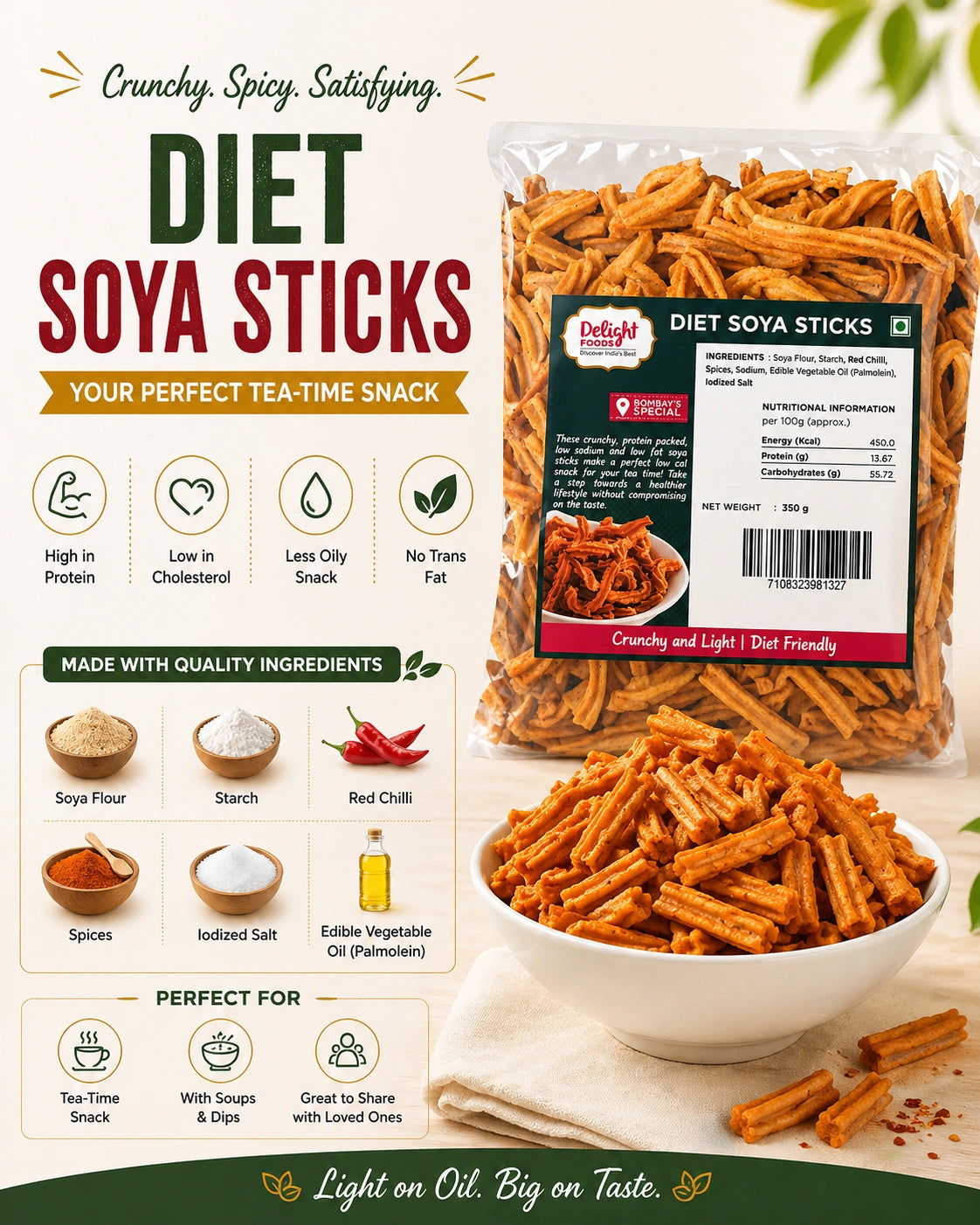 diet soya sticks