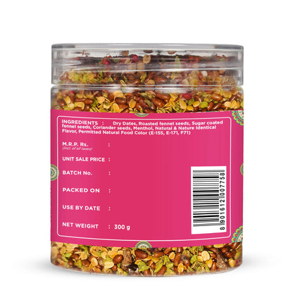 Gujrati Royal Mukhwas with ingredients