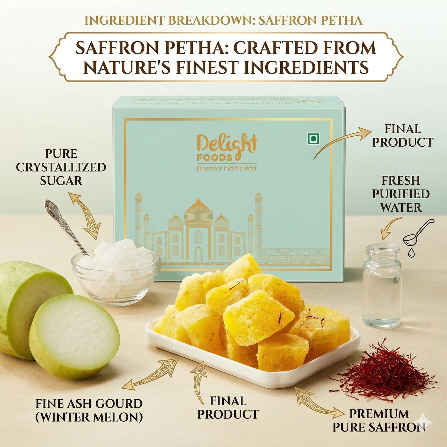 Kesar Dry Petha 350g