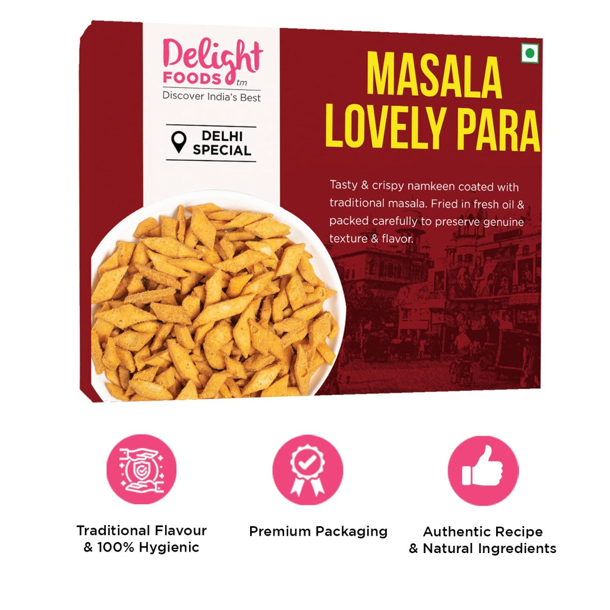 Lovely Masala Para 300g - Delight Foods