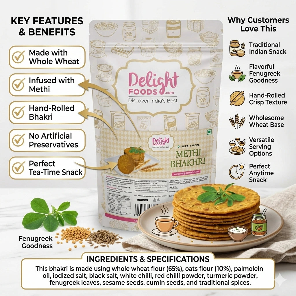 methi bhakri