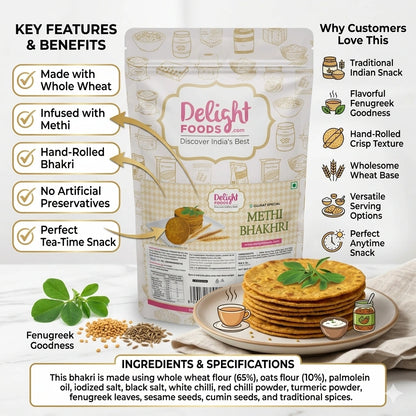 methi bhakri